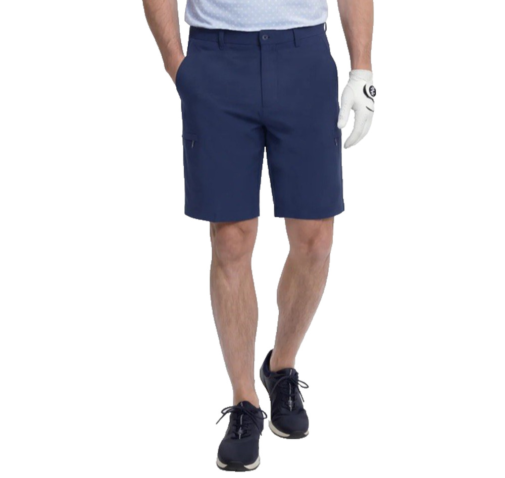 IZOD Golf Swingflex Cargo Shorts Mens 44 NEW Peacoat Blue Performance Stretch